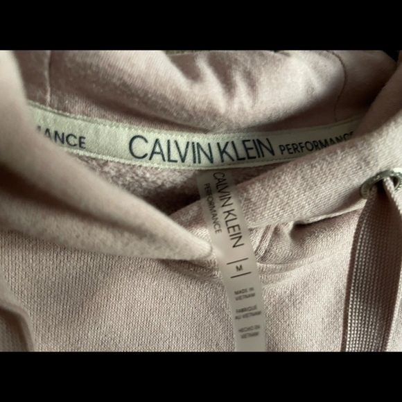 Pink Calvin Klein Performance Hoodie - Picture 3 of 4